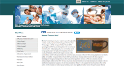 Desktop Screenshot of europeanmedicaltourist.com